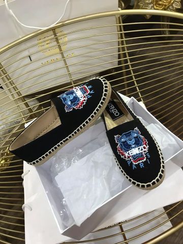 Giày slip on nam kenzo nam nữ thêu hổ