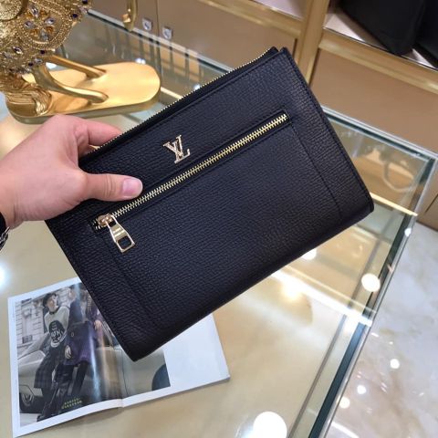 Clutch LV đẹp sang lịch lãm cao cấp size vừa 27cm