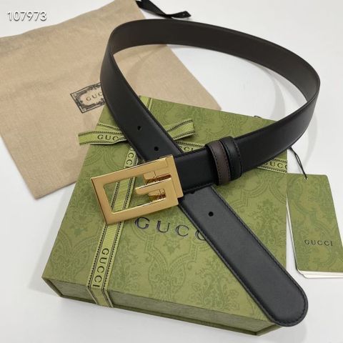 Belt nam nữ GUCCI* dây da bò bản 3,5cm