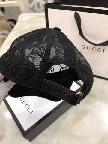 Mũ nữ GUCCI* ren thêu logo đẹp