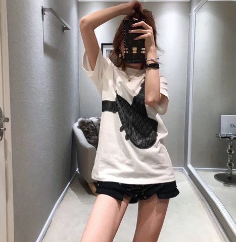 Áo phông nữ Dior hoạ tiết đẹp size S-XL