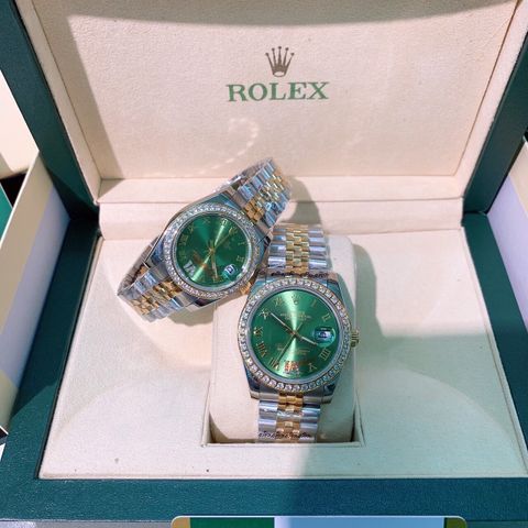 Đồng hồ nam nữ rolex viền kim SIÊU CẤP