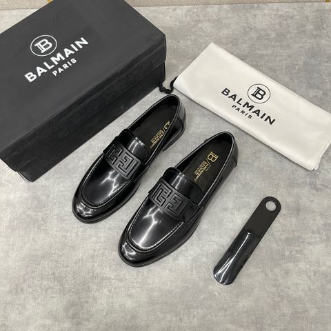 Giày nam Loafer BALMAIN* da bóng mờ đẹp lịch lãm hàng độc VIP 1:1