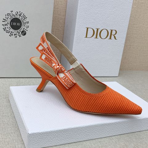 Giày cao gót Dior* SIÊU CẤP chất vải cao 6,5cm 9,5cm
