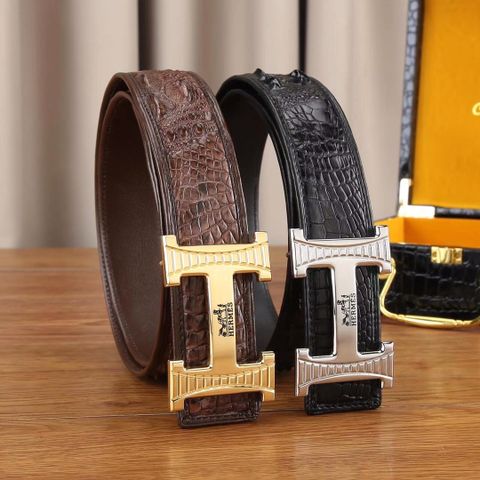 Belt nam da cá sấu hãng bản 3,8cm