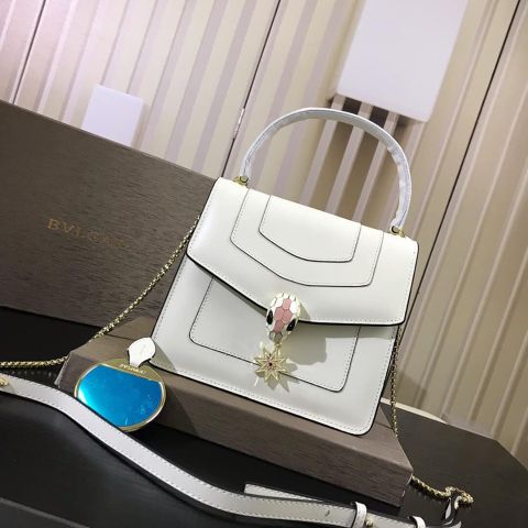 Túi bvlgari chốt đầu rắn size 20cm