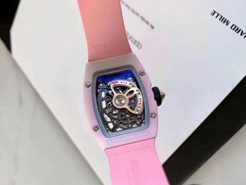 Đồng hồ nữ RICHARD MILLE dây silicon mặt nạm kim hàng độc mới