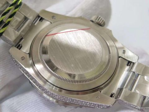 Đồng hồ nam rolex dây kim loại mạ bạch kim