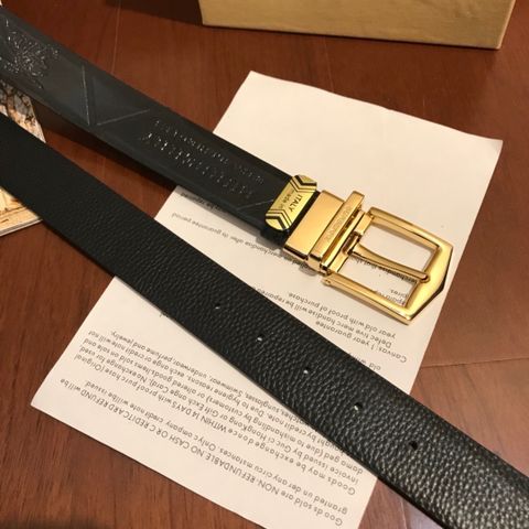 Belt nam BURBERRY dây da dùng 2 mặt đẹp lịch lãm bản 3,4cm