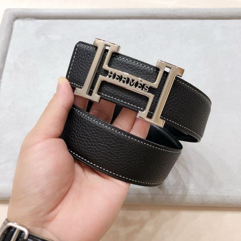 Belt nam HM* da bò Dây da sử dụng được cả hai mặt đẹp và tiện lợi