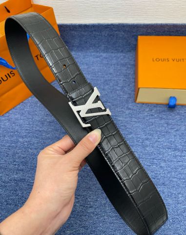 Belt nam LV* dây vân cá sấu