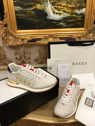 Giày nam buộc dây GUCCI SIÊU CẤP thêu chữ đẹp