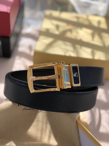 Belt nam BURBERRY bản 3,5cm đẹp cao cấp