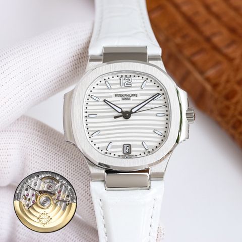 Đồng hồ nữ Patek* Philippe* dây cá sấu case 35,2m máy cơ nhập khẩu đẹp sang thanh lịch