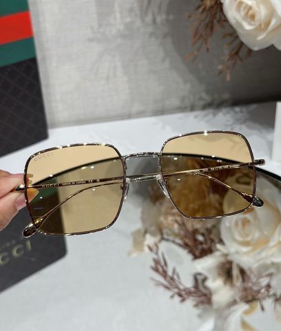 Kính GUCCI* nam nữ mắt vuông gọng kim loại