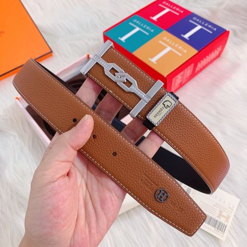 Belt nam Hermes* dây da bò cao cấp mặt nạm đá đẹp sang