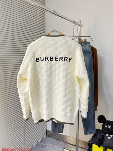 Áo len nam BURBERRY* cài khuy hoạ tiết logo nổi đẹp SIÊU CẤP