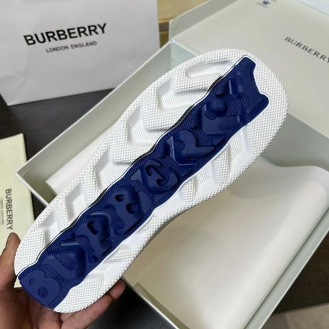 Giày thể thao nam nữ Burberry* hoạ tiết kẻ canvas 3 màu đẹp độc VIP 1:1