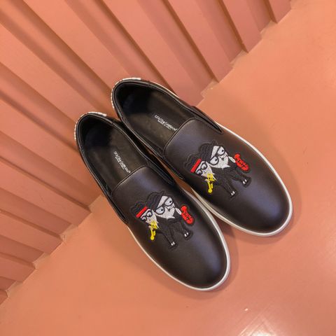 Giày slip on nam DG* da bò xịn VIP 1:1