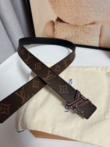 Belt nữ LV* dây hoạ tiết Monogram dùng hai mặt đẹp cao cấp