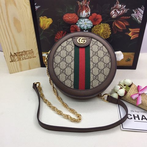 Túi xách nữ GUCCI* tròn 18cm SIÊU CẤP