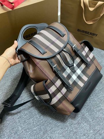 Ba lô Burberry* nam nữ kẻ đẹp SIÊU CẤP