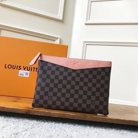 Clutch LV nữ hoạ tiết phối màu đẹp sz30cm SIÊU CẤP