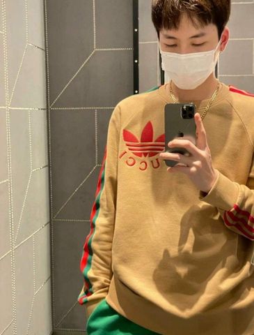 Áo pull nam GUCCI* x adidas đẹp SIÊU CẤP