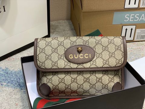 Túi GUCCI nam nữ hoạ tiết Logo size 20 và 24cm