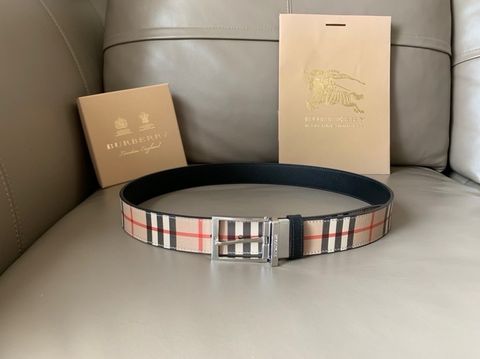 Belt nam BURBERRY* kẻ đẹp SIÊU CẤP