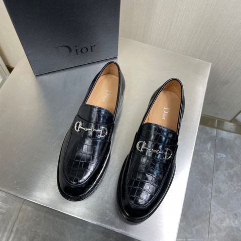 Giày âu lười DIOR* VIP 1:1 da bò lỳ nhập khẩu khoá bạc kiểu đẹp lịch lãm