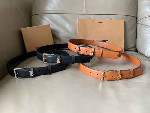 Belt BURBERRY* nam nữ bản nhỏ 3.0