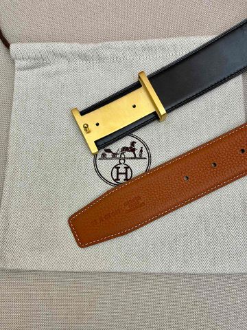 Belt nam HERMES* dây da bò mềm cao cấp