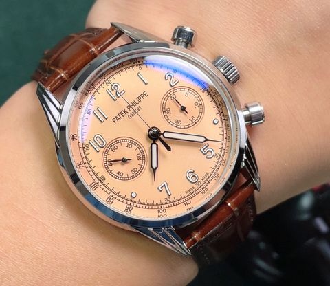 Đồng hồ nam patek* philippe* dây da