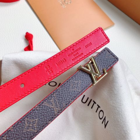 Belt nữ LV* bản 2.0cm dây hoạ tiết Monogram dây belt có thể sử dụng được cả hai mặt