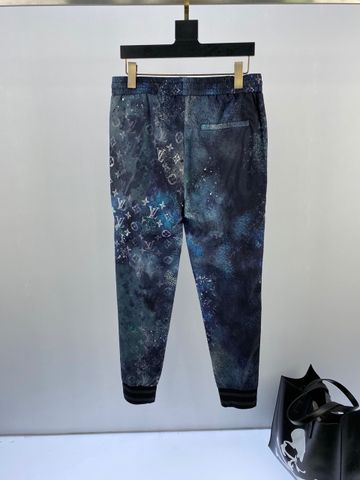 Quần jogger nam LV hoạ tiết Monogram galaxy đẹp cao cấp