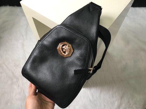 Túi nam Stefan* Ricc* đeo ngực da mềm đẹp độc size 33x19cm