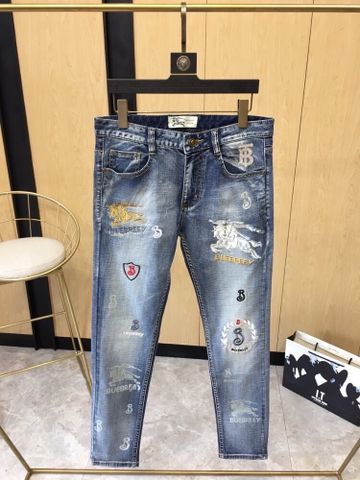 Quần jeans nam BURBERRY thêu hình