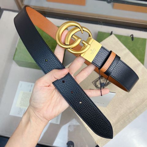 Belt nam GUCCI* bản 3,8cm dây da dùng 2 mặt đẹp