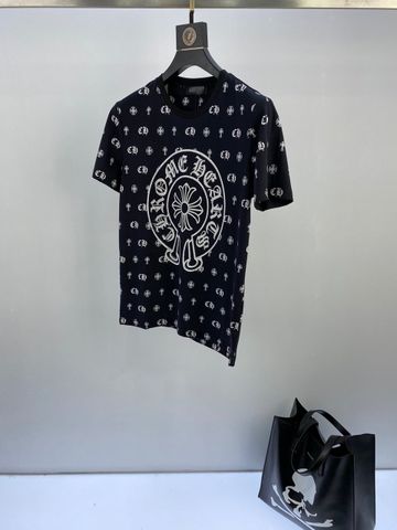 Áo phông nam Chrome Hearts hoạ tiết đính hạt đẹp