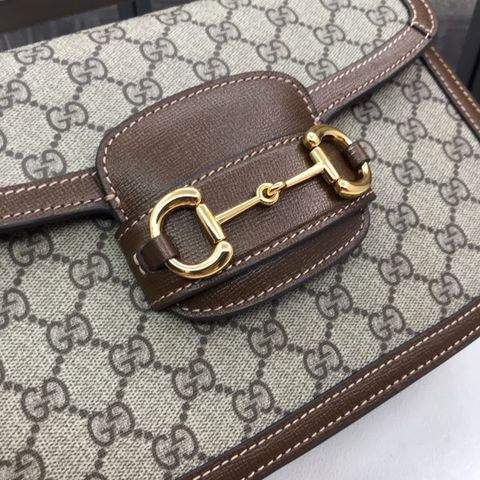 Túi xách nữ GUCCI* mini kèm quai bản to size 21cm