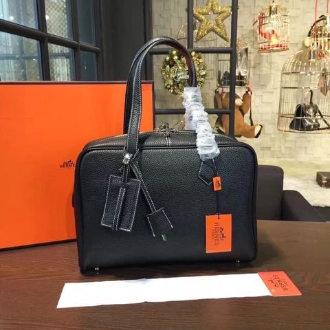 Túi da nam nữ HERMES có khoá size 35cm đẹp cao cấp