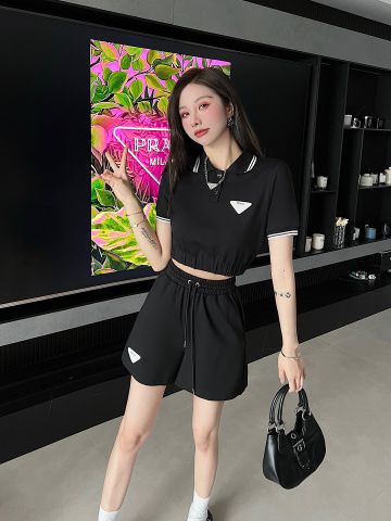 Bộ thể thao short nữ PRADA* SIÊU CẤP