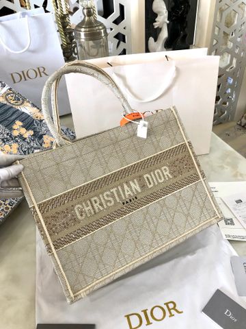 Túi xách nữ Dior* book tote SIÊU CẤP mẫu mới trần vân kim cương đính hạt siêu đẹp sang