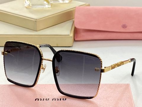 Kính nữ miu* miu* mắt vuông gọng chữ kim loại đẹp VIP 1:1