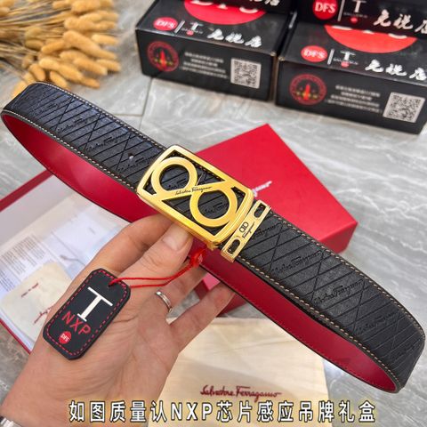 Belt nam SALVATORE* dây da dùng 2 mặt