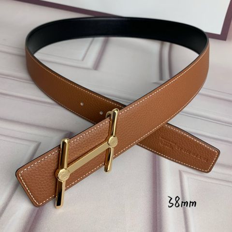 Belt nam HERMES* Dây da sử dụng được cả hai mặt đẹp và tiện lợi