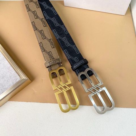 Belt nam nữ BALENCIAGA* hoạ tiết logo SIÊU CẤP