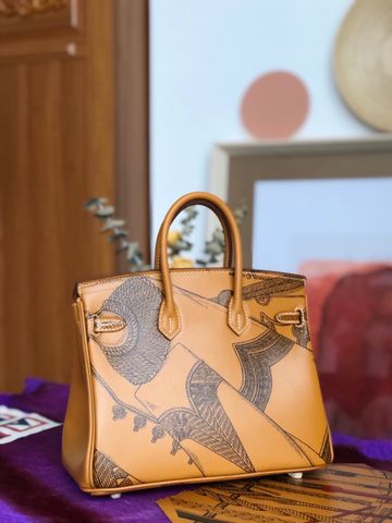 Túi HERMES birkin hoạ tiết Size 25cm và 30cm