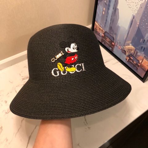 Mũ GUCCI nữ mickey rộng vành